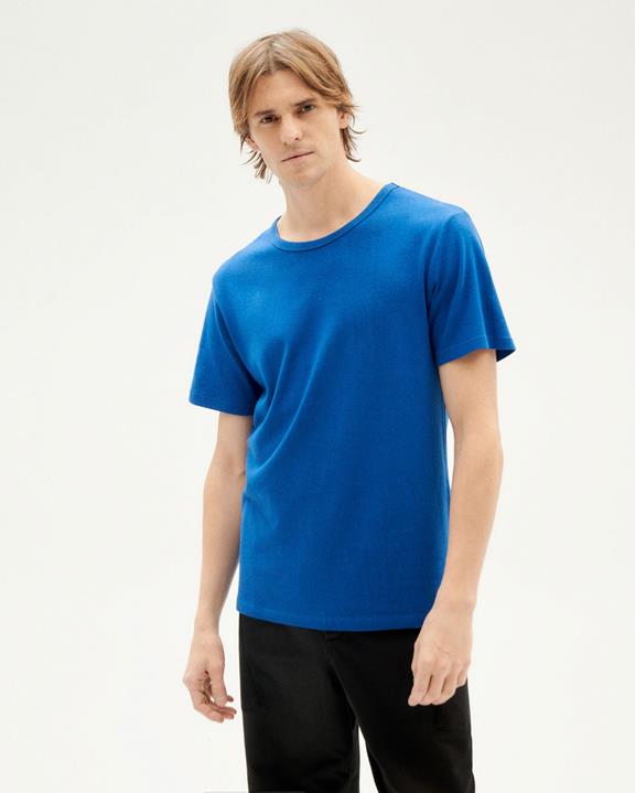 T-Shirt Hennep Dik Blauw via Shop Like You Give a Damn