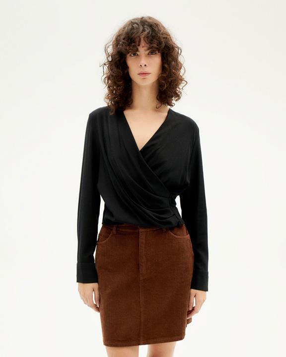 Skirt Marsha Corduroy Brown from Shop Like You Give a Damn