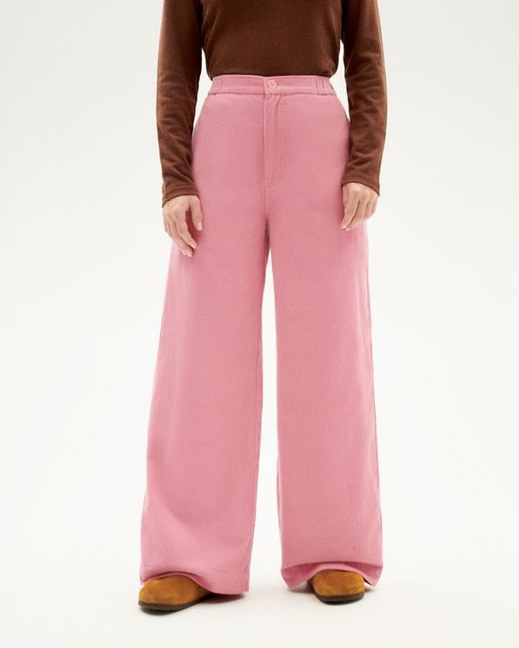 Pants Maia Microcorduroy Pink via Shop Like You Give a Damn