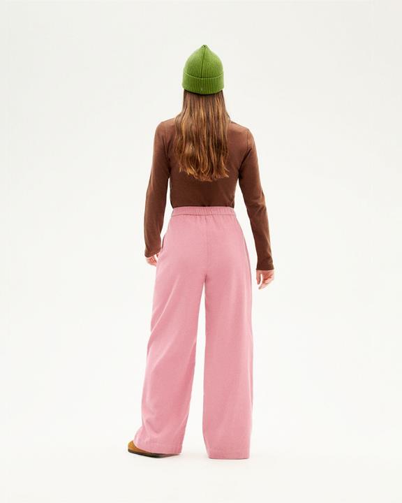 Pants Maia Microcorduroy Pink from Shop Like You Give a Damn