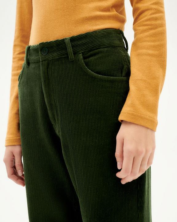 Pants Nele Corduroy Green from Shop Like You Give a Damn