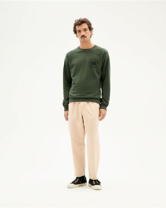 Sweatshirt Happy Sun Green from Shop Like You Give a Damn