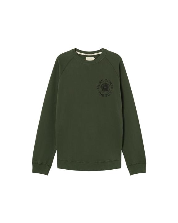 Sweatshirt Happy Sun Green from Shop Like You Give a Damn