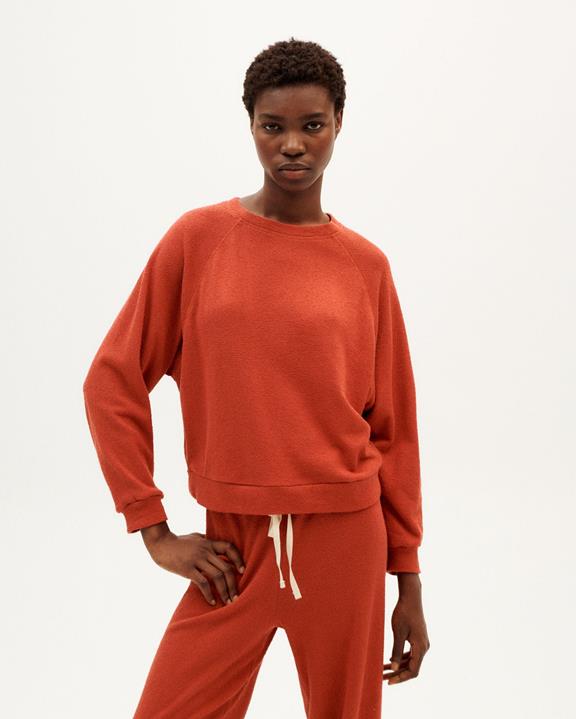 Sweatshirt Fontana Red via Shop Like You Give a Damn