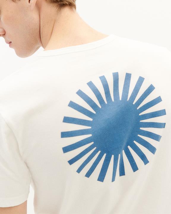 T-Shirt Sun White  Indigo from Shop Like You Give a Damn