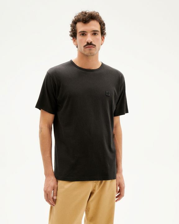 T-Shirt Sun Patch Black via Shop Like You Give a Damn