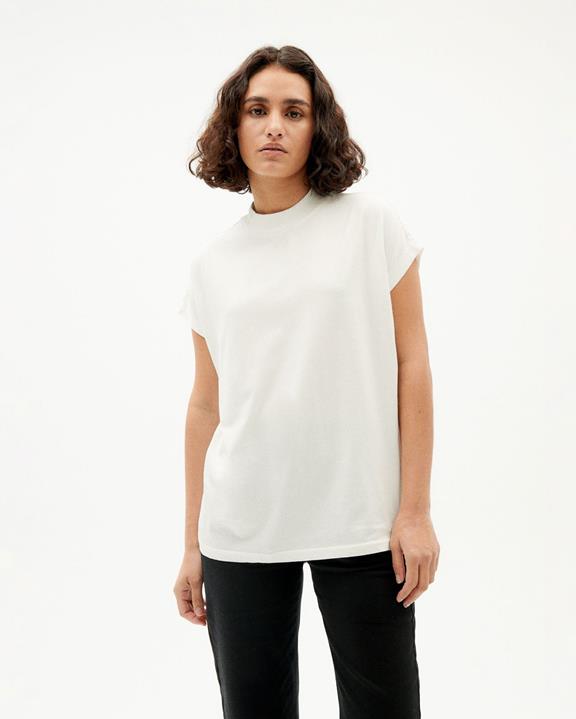 Basic T-Shirt Volta White from Shop Like You Give a Damn