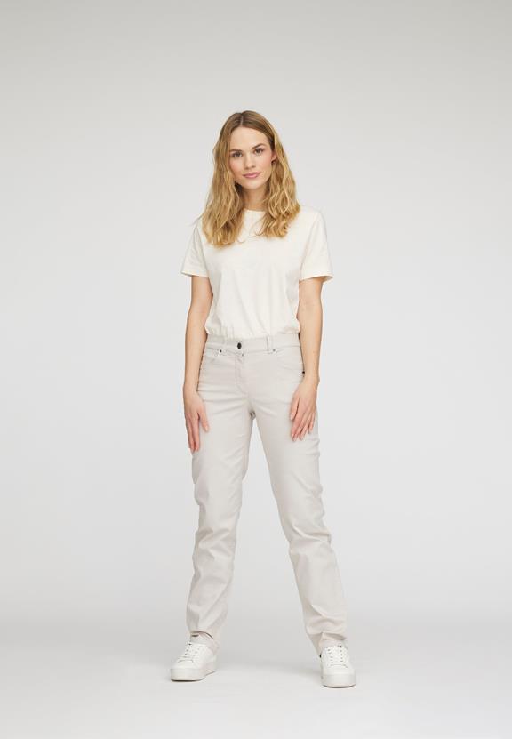 Broek Charlotte Normaal Middellang Grijs Zand from Shop Like You Give a Damn