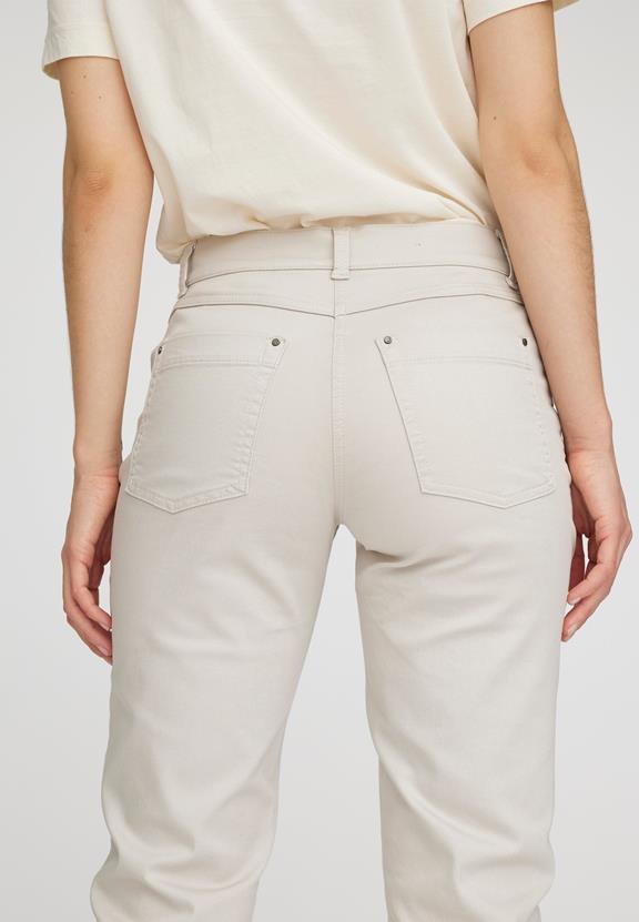 Broek Charlotte Normaal Middellang Grijs Zand from Shop Like You Give a Damn