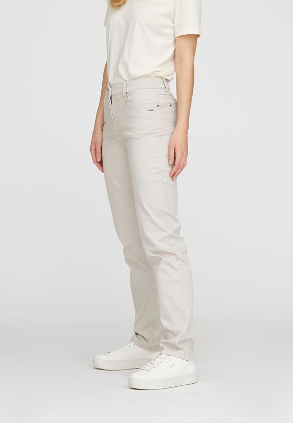 Broek Charlotte Normaal Middellang Grijs Zand from Shop Like You Give a Damn