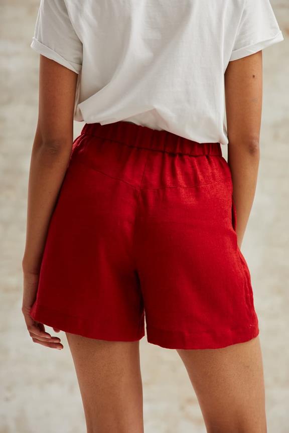 Shorts Aditi Cherry Red 4