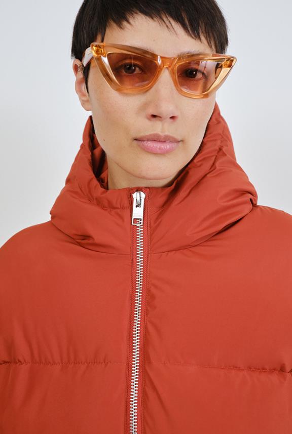 Elphin Puffer Coat Red from Shop Like You Give a Damn