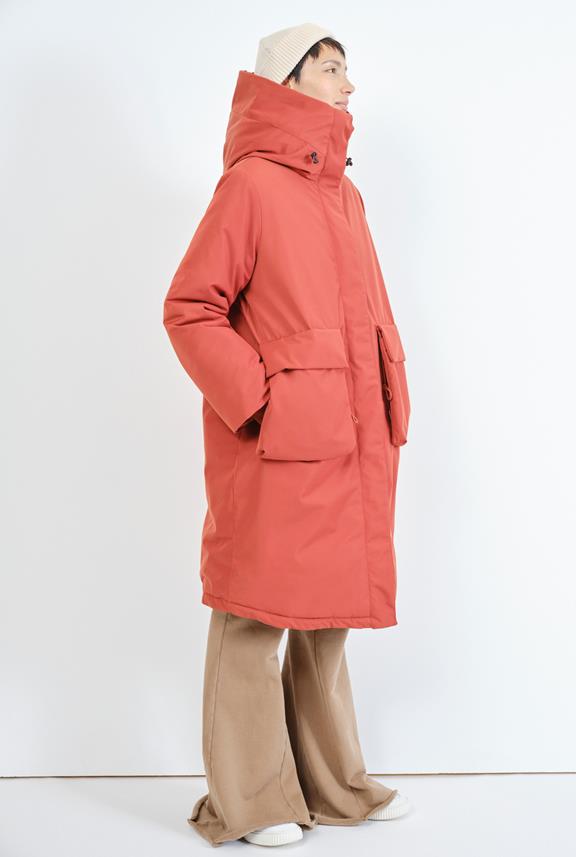 Mount Pearl Utility Parka Burnt Red from Shop Like You Give a Damn