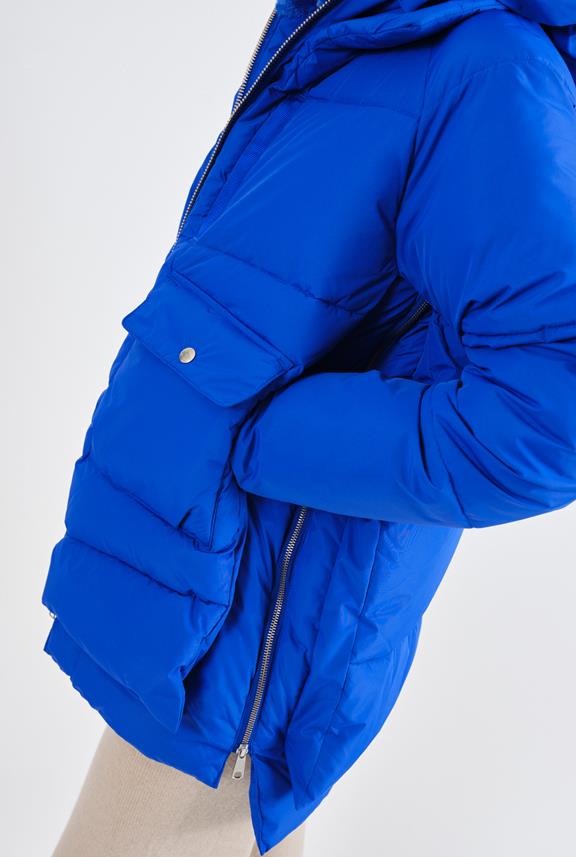 Lyndon Puffer Jacket Emb Blue 2