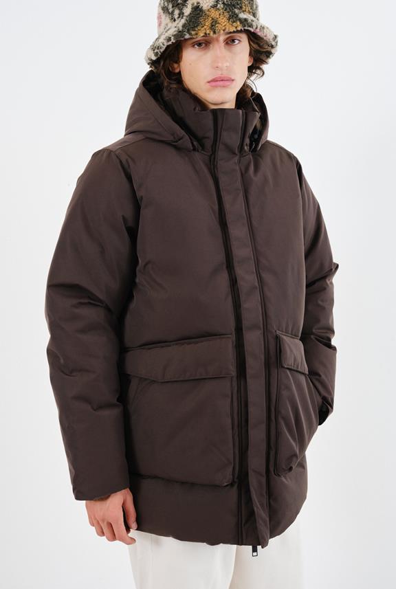 Parka Haddock Black Olive from Shop Like You Give a Damn