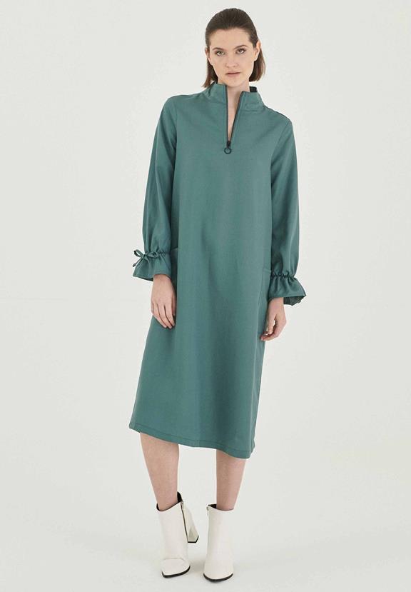 Dress In Tencelâ¢ Lyocell Seaweed Green from Shop Like You Give a Damn
