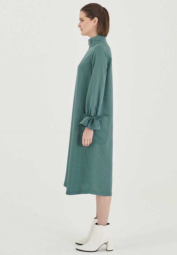 Dress In Tencelâ¢ Lyocell Seaweed Green from Shop Like You Give a Damn