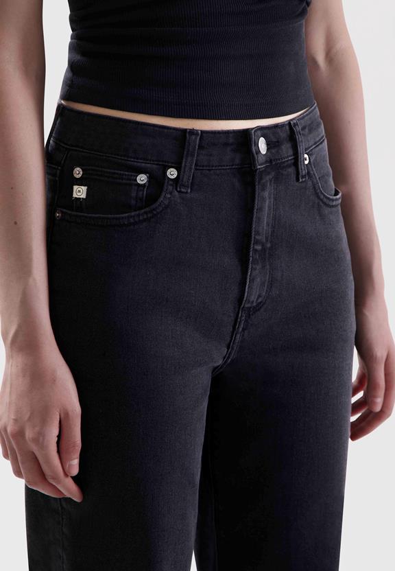 Jeans Mams Stretch Tapered Stone Zwart 5