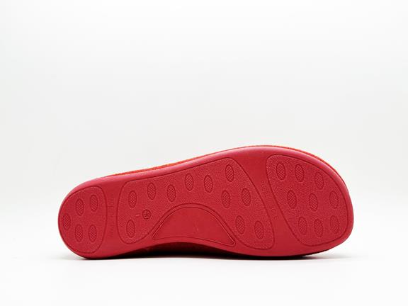 Slipper Recycled Pet Red 5