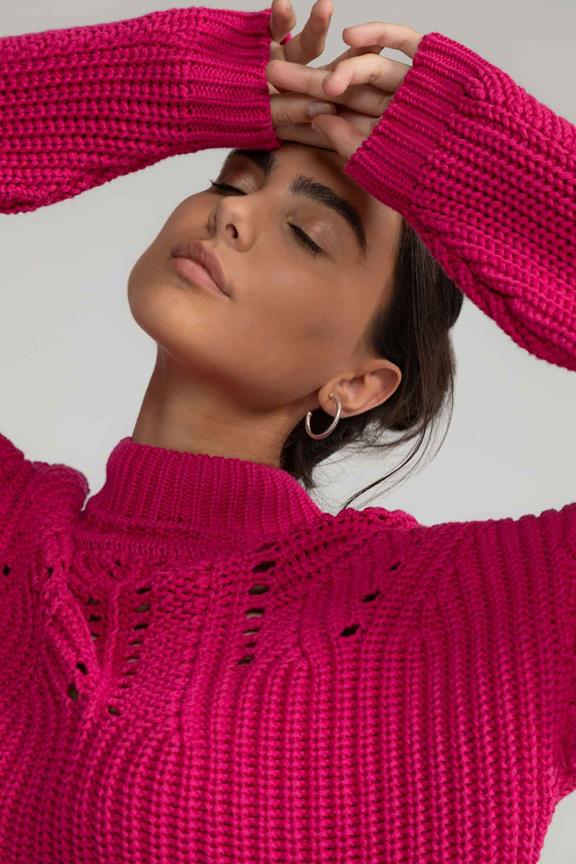 Sweater Aleika Vivid Pink 6