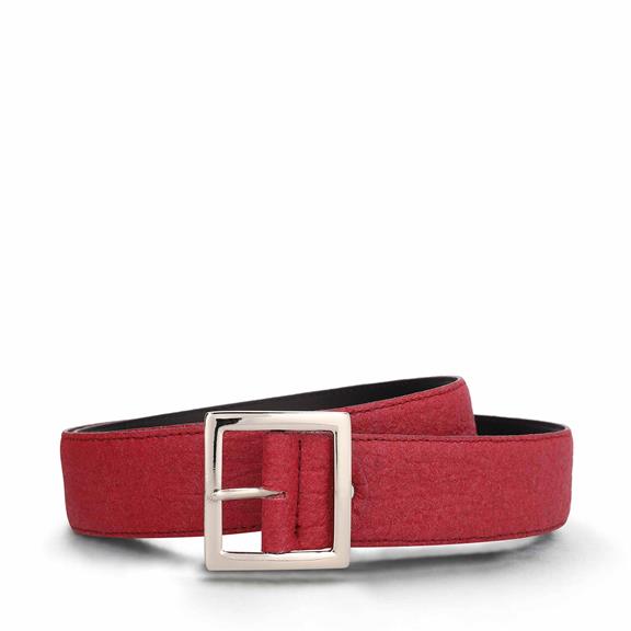Belt Saldes Red via Shop Like You Give a Damn