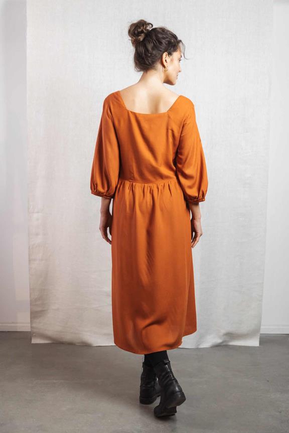 Dress Rachana Rust Orange 5