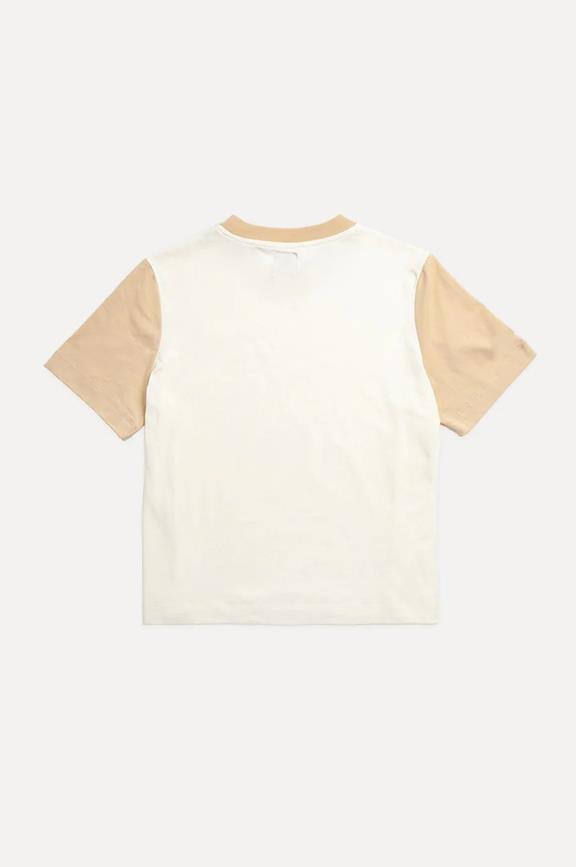 T-Shirt Natural Color Block 3