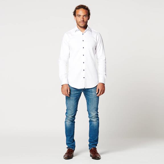 Shirt Circular White Contrast 3