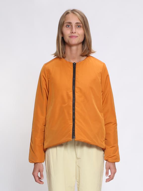 Practical Jacket Without Hood Pumpkin Orange 1