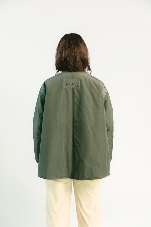 Jacket Middle Short Green Error 3