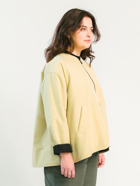 Short Jacket Middle Alba Chiara Yellow 2
