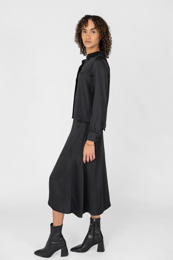 Midi Skirt Black 4
