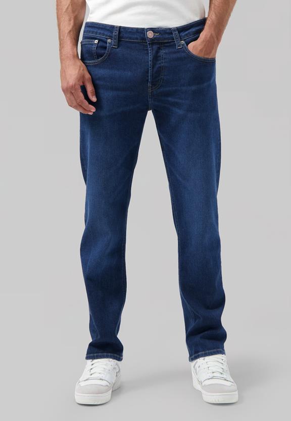 Jeans Regular Bryce Medium Donkerblauw 3