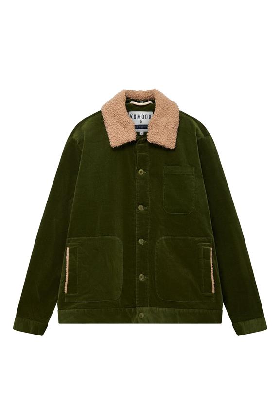 Cord Jacket Amari Green 1