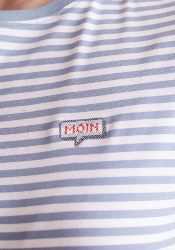 Moin T-Shirt Light Blue Stripes 4