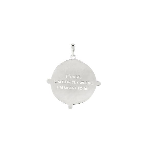 Charm Divine Compass Silver from Shop Like You Give a Damn