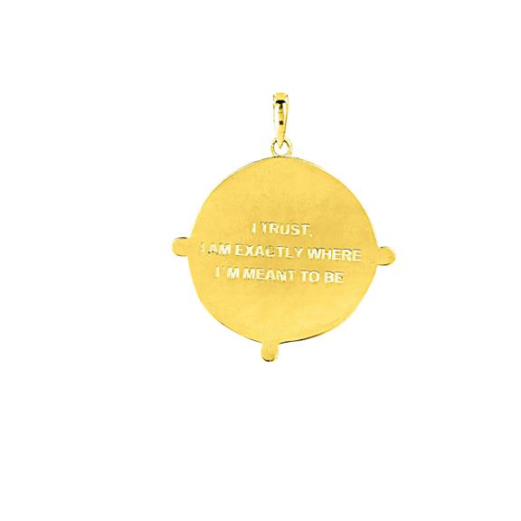 Charm Divine Compass Gold from Shop Like You Give a Damn