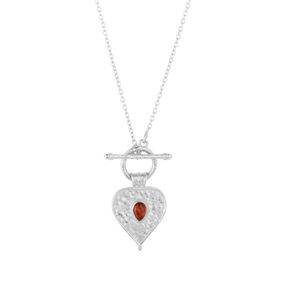 Pendant Love Is The Highest Vibration Silver via Shop Like You Give a Damn