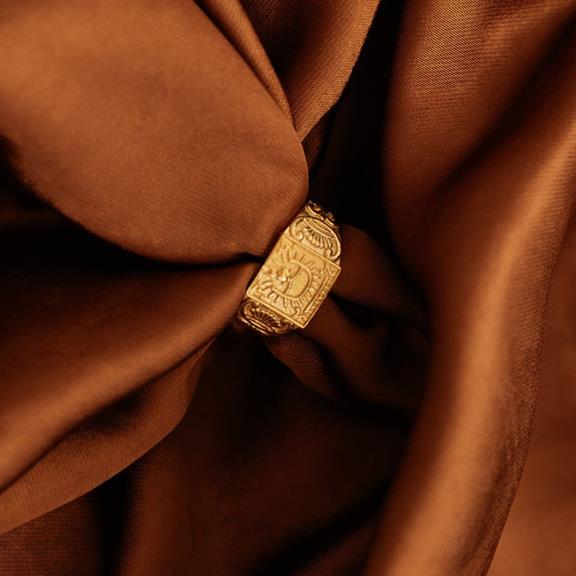 Pinky Ring Kesari Gold from Shop Like You Give a Damn