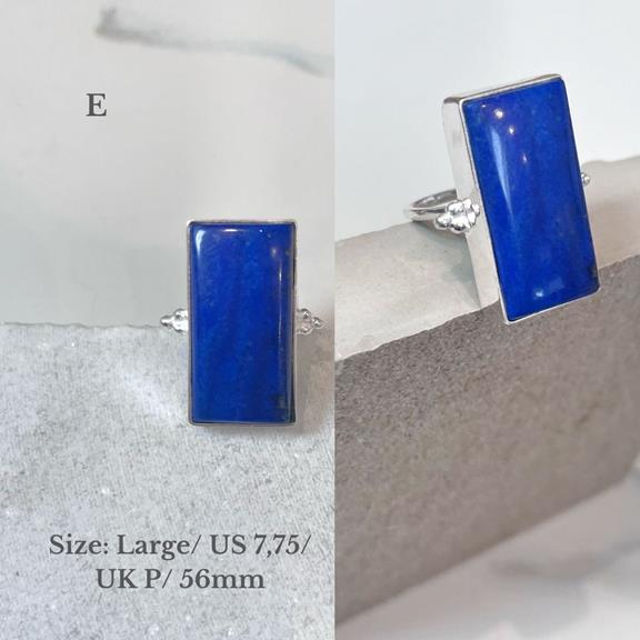 Ring E Anokhi Lapisblauw from Shop Like You Give a Damn