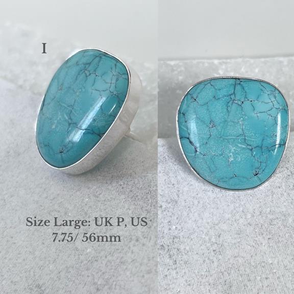 Ring Anokhi I Turquoise Ring Silver from Shop Like You Give a Damn