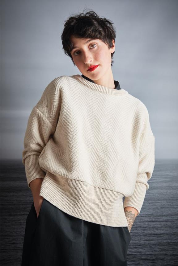 Sweater Nellie Cotton Creme via Shop Like You Give a Damn
