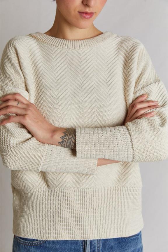 Sweater Nellie Cotton Creme from Shop Like You Give a Damn