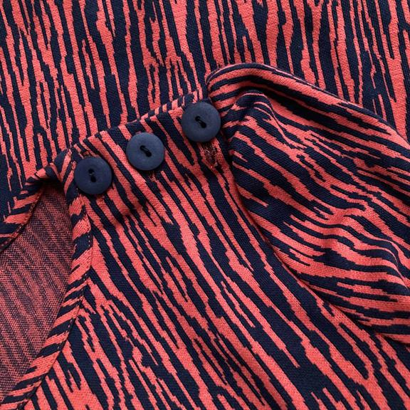 Jolein Red Zebra Dress 6