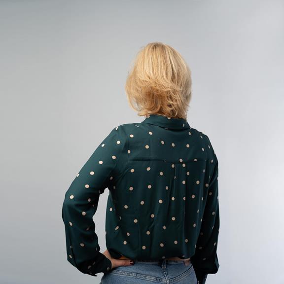 Mees Green Dots Blouse 5