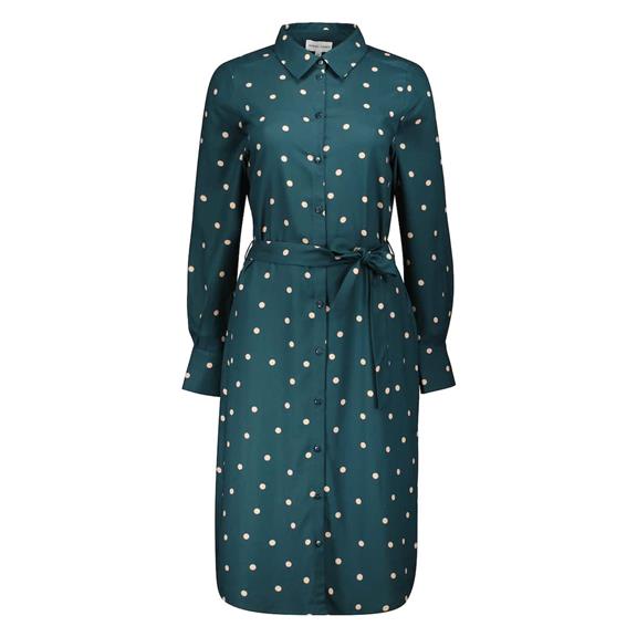 Merel Green Dots Kleid 1
