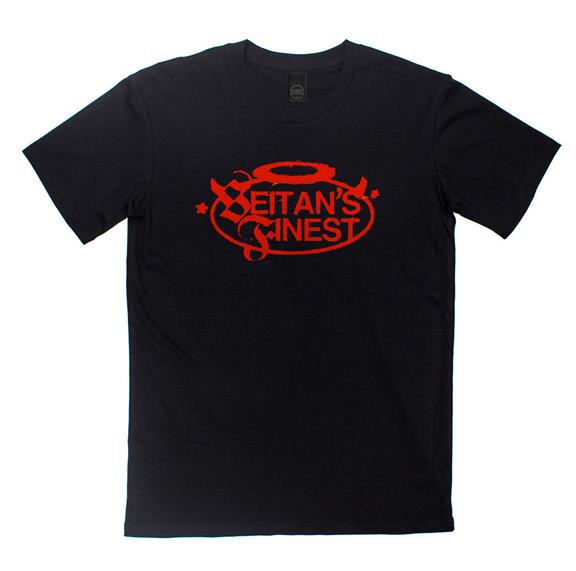 T-Shirt Seitan's Finest Zwart 1