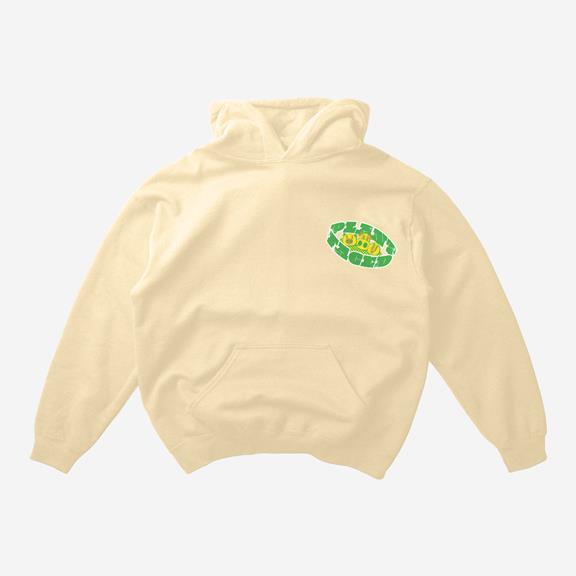 Hoodie No Animals Consumed Club Yellow 2