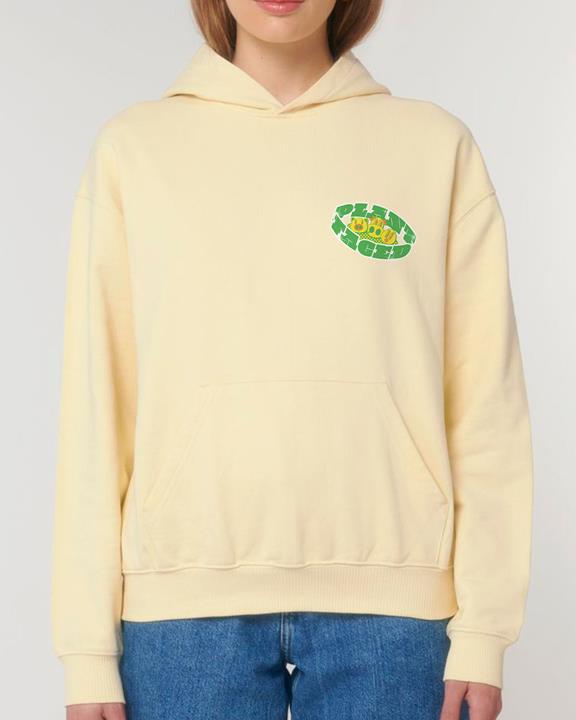 Hoodie No Animals Consumed Club Yellow 4