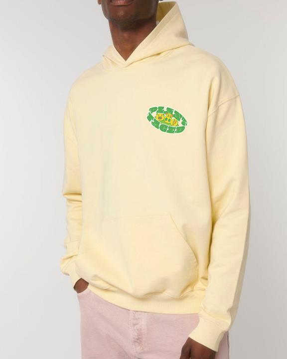 Hoodie No Animals Consumed Club Yellow 7
